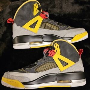 Size 9- 171. Jordan spizike metallic silver
